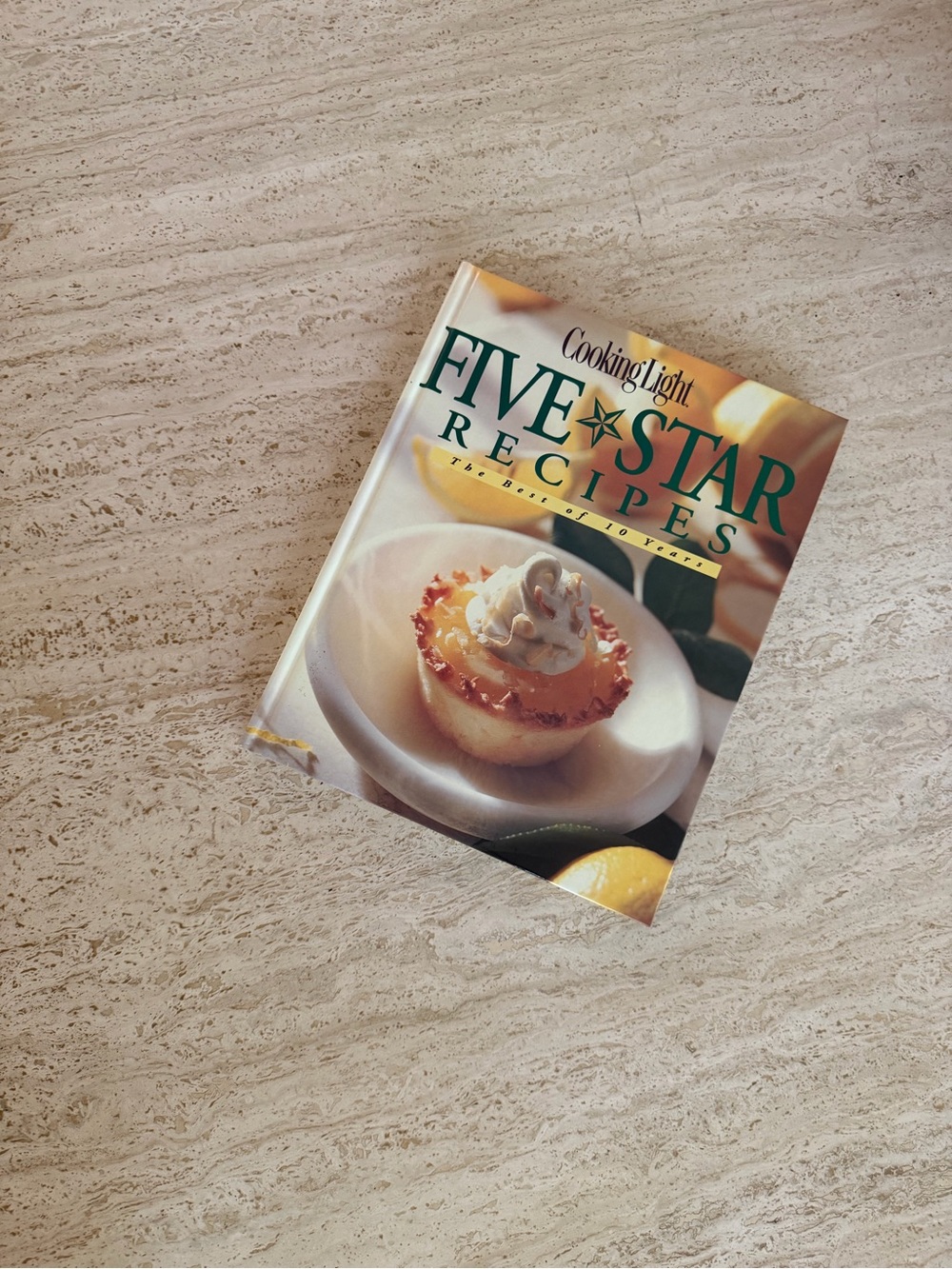 Vintage Cooking Light Five Star Recipes Cookbook